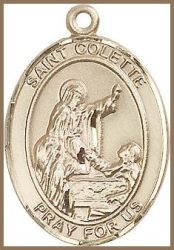 St Colette Medal - 14K Gold Filled - Medium