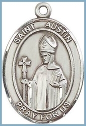 St Austin Medal - Sterling Silver - Medium