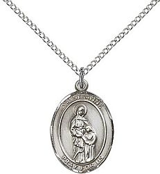 St Anne Medal - Sterling Silver - Medium