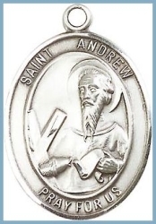 St Andrew Medal - Sterling Silver - Medium