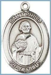St Philip Medal - Sterling Silver - Medium