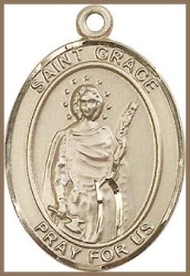St Grace Medal - 14K Gold Filled - Medium