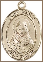 St Rafka Medal - 14K Gold Filled - Medium