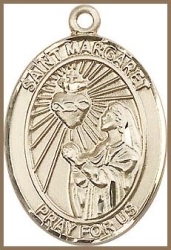St Margaret Medal - 14K Gold Filled - Medium