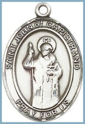 St John of Capistrano Medal - Sterling Silver - Medium