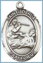 St Joshua Medal - Sterling Silver - Medium