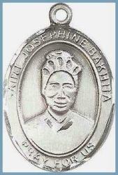 St Josephine Bakhita Medal - Sterling Silver - Medium