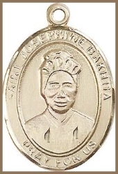 St Josephine Bakhita Medal - 14K Gold Filled - Medium