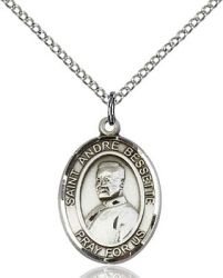 St Andre Bessette Medal - Sterling Silver - Medium