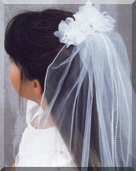 First Communion Veil with Comb