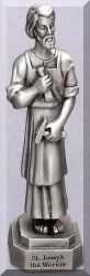 St Joseph the Worker Pewter Statue