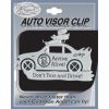 Don't Text & Drive Visor Clip