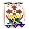 First Communion Banner Kit - Cross of Redemption - Blue