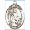 St Amelia Medal - Sterling Silver - Medium