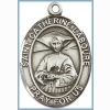 St Catherine Laboure Medal - Sterling Silver - Medium
