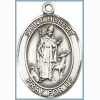 St Hubert Medal - Sterling Silver - Medium