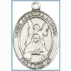 St Frances of Rome Medal - Sterling Silver - Medium