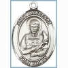 St Lawrence Medal - Sterling Silver - Medium