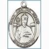 St Leo the Great Medal - Sterling Silver - Medium