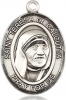 St Teresa of Calcutta Medal - Sterling Silver - Medium