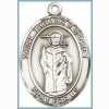 St Thomas a Becket Medal - Sterling Silver - Medium