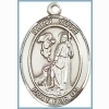 St Roch Medal - Sterling Silver - Medium