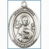 St John the Apostle Medal - Sterling Silver - Medium