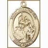 St Joan of Arc Medal - 14K Gold Filled - Medium