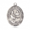 St Claude de la Columbiere Medal - Sterling Silver - Medium