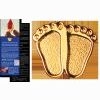 Precious Feet Pin - Gold Electroplate Finish