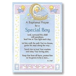 Baptism Cards for a Special Boy