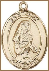 St Emily Medal - 14K Gold Filled - Medium