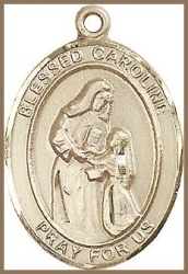 Blessed Caroline Medal - 14K Gold Filled - Medium