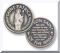 Saint Patrick Pocket Token - Irish Saint