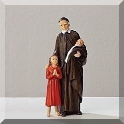 St Vincent de Paul Small Statue