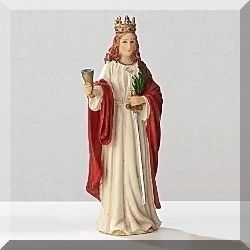 St Barbara Small Statue