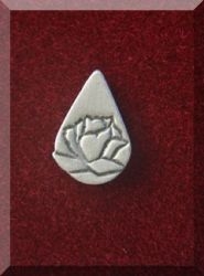 Memorial Tear Pewter Lapel Pin