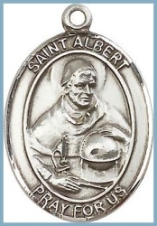 St Albert Medal - Sterling Silver - Medium
