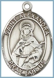 St Alexandra Medal - Sterling Silver - Medium