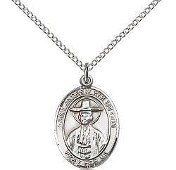 St Andrew Kim Taegon Medal - Sterling Silver - Medium