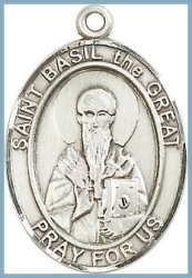 St Basil Medal - Sterling Silver - Medium