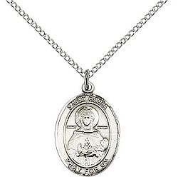 St Daria Medal - Sterling Silver - Medium