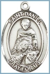 St Daniel Medal - Sterling Silver - Medium