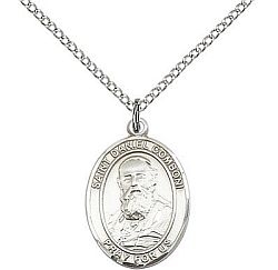 St Daniel Comboni Medal - Sterling Silver - Medium