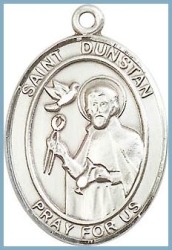 St Dunstan Medal - Sterling Silver - Medium