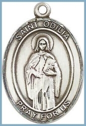 St Odilia Medal - Sterling Silver - Medium