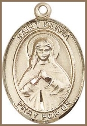 St Olivia Medal - 14K Gold Filled - Medium