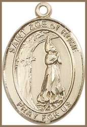 St Zoe Medal - 14K Gold Filled - Medium