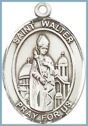 St Walter Medal - Sterling Silver - Medium