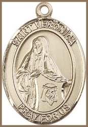 St Veronica Medal - 14K Gold Filled - Medium